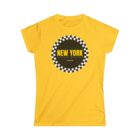 New York Checkered T-Shirt