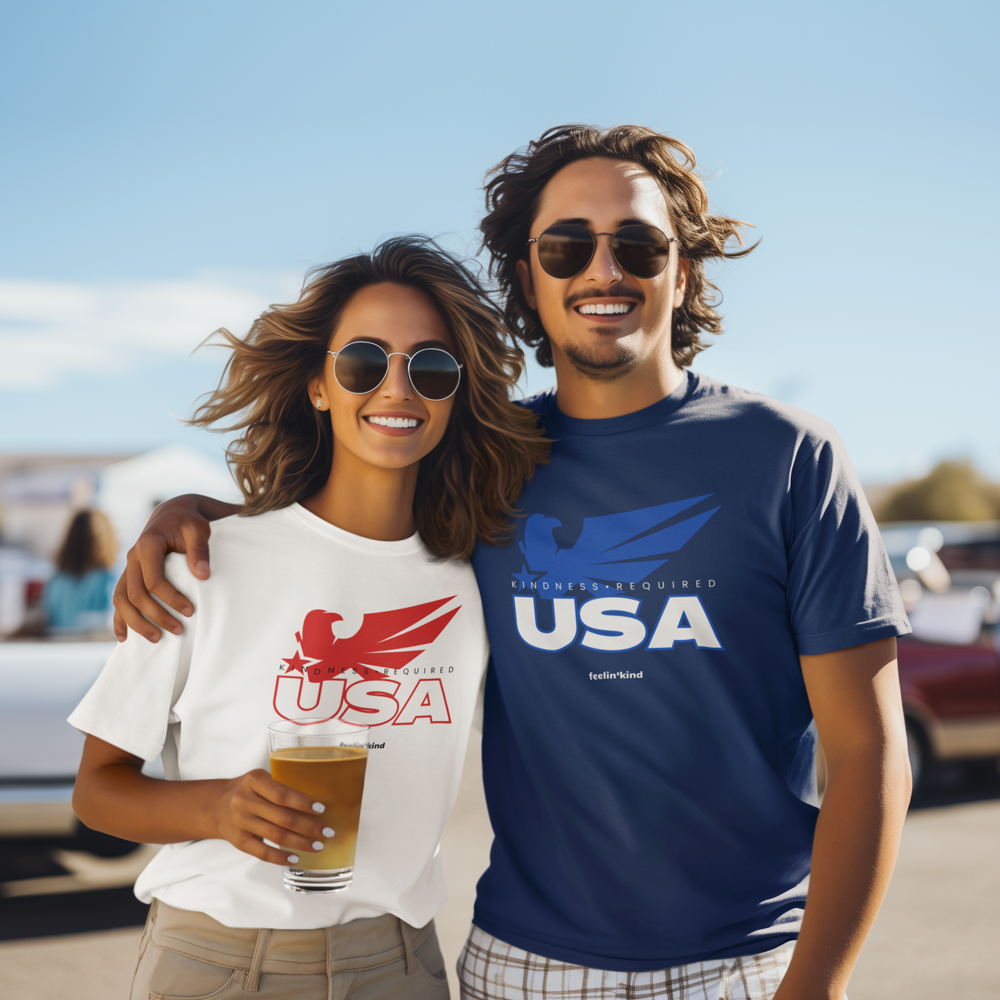 USA Kindness Required Tee
