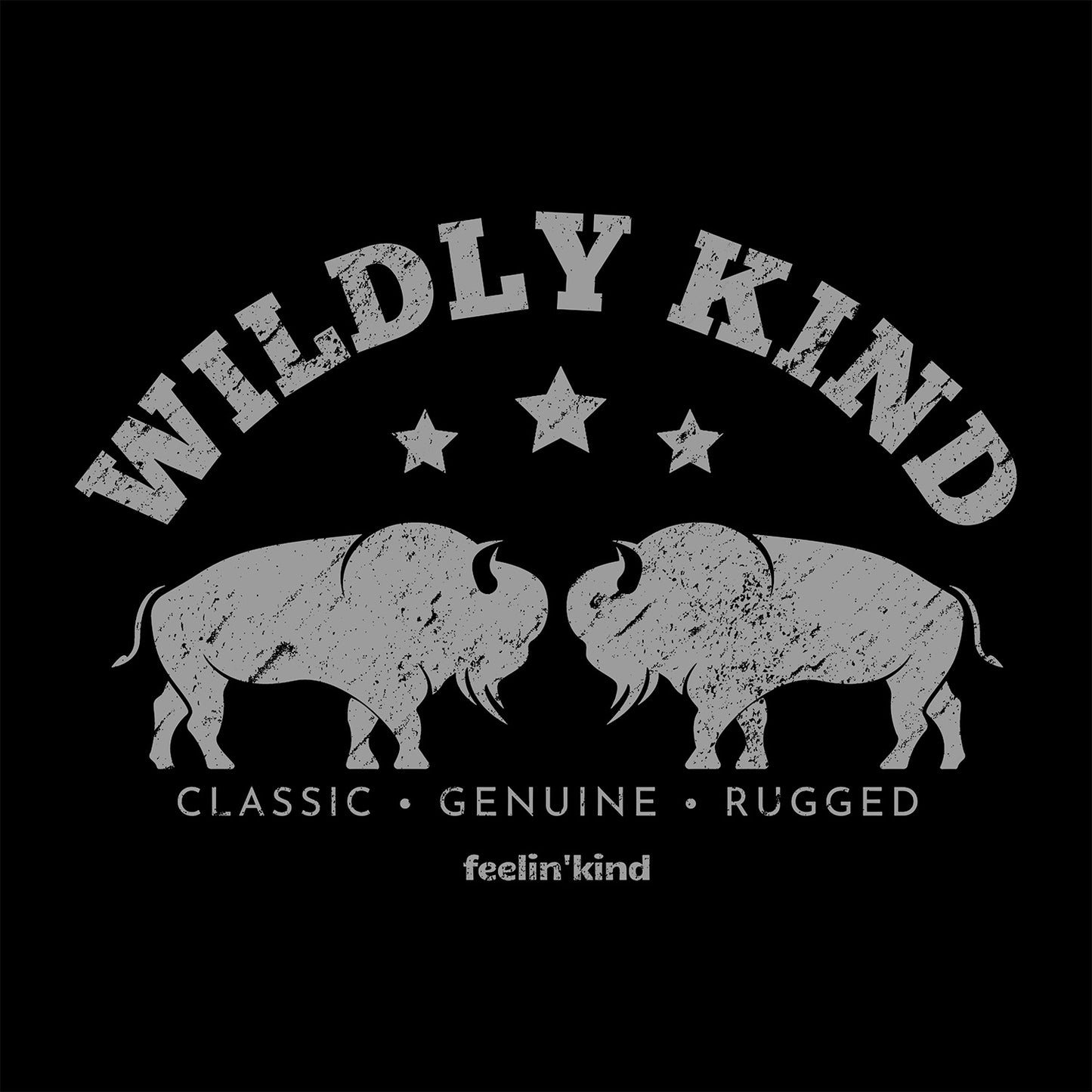 Wildly Kind Classic 2 Buffalos Tee