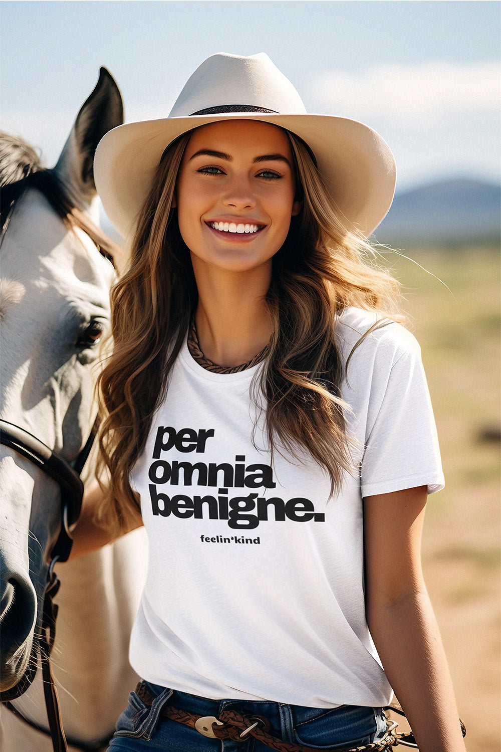 Per Omnia Benigne • Through All Things, Kindness Tee