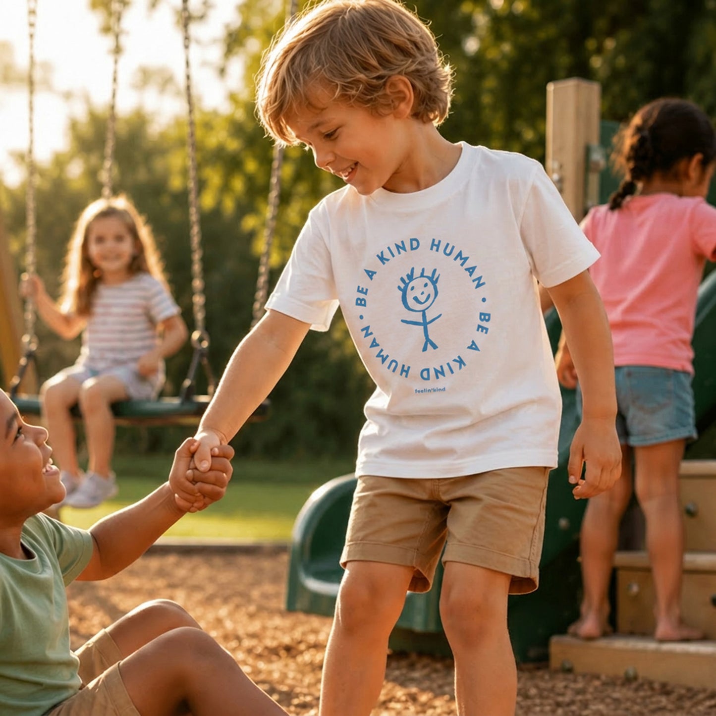 Be a Kind Human Kid's Tee