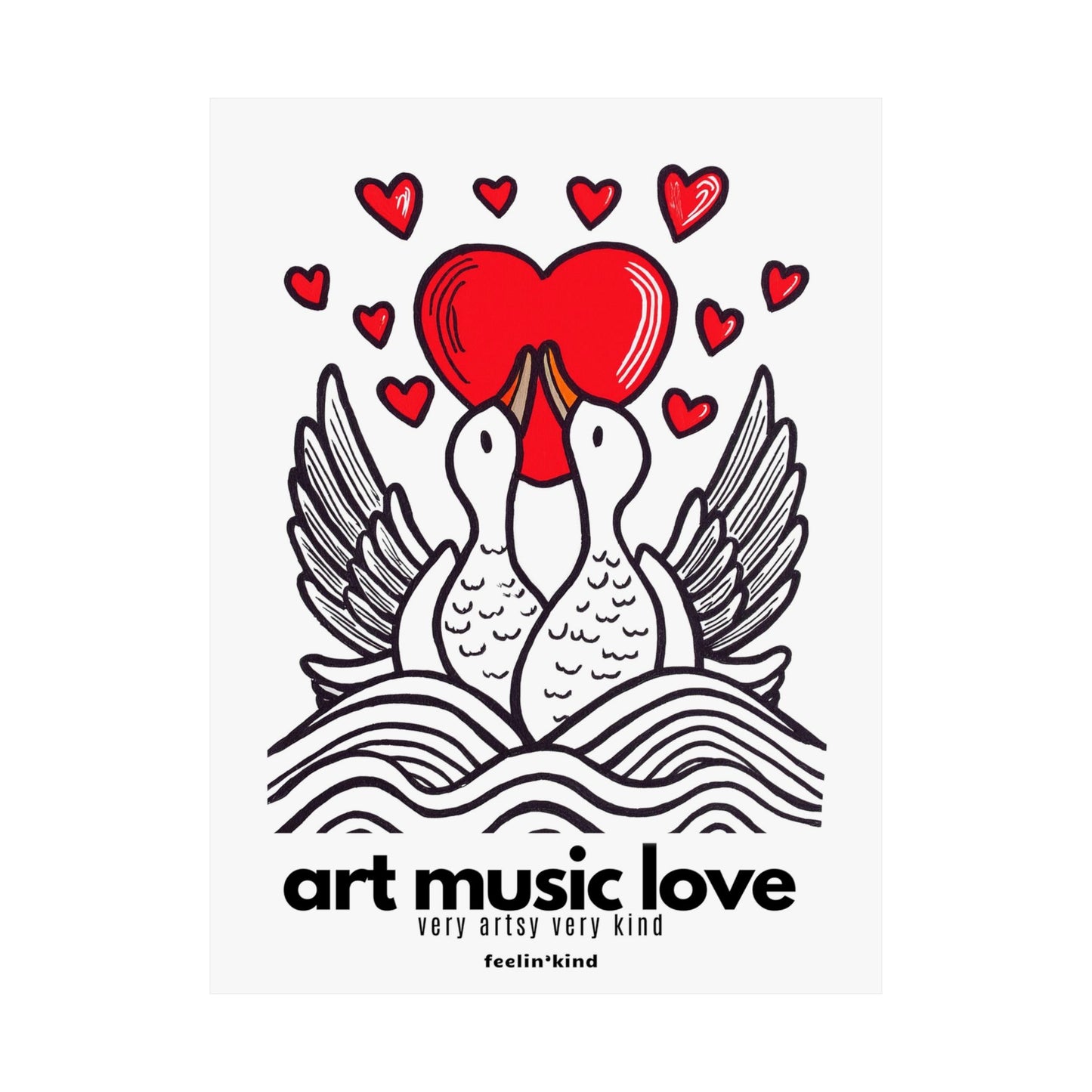 Art Music Love – Swan Song Poster