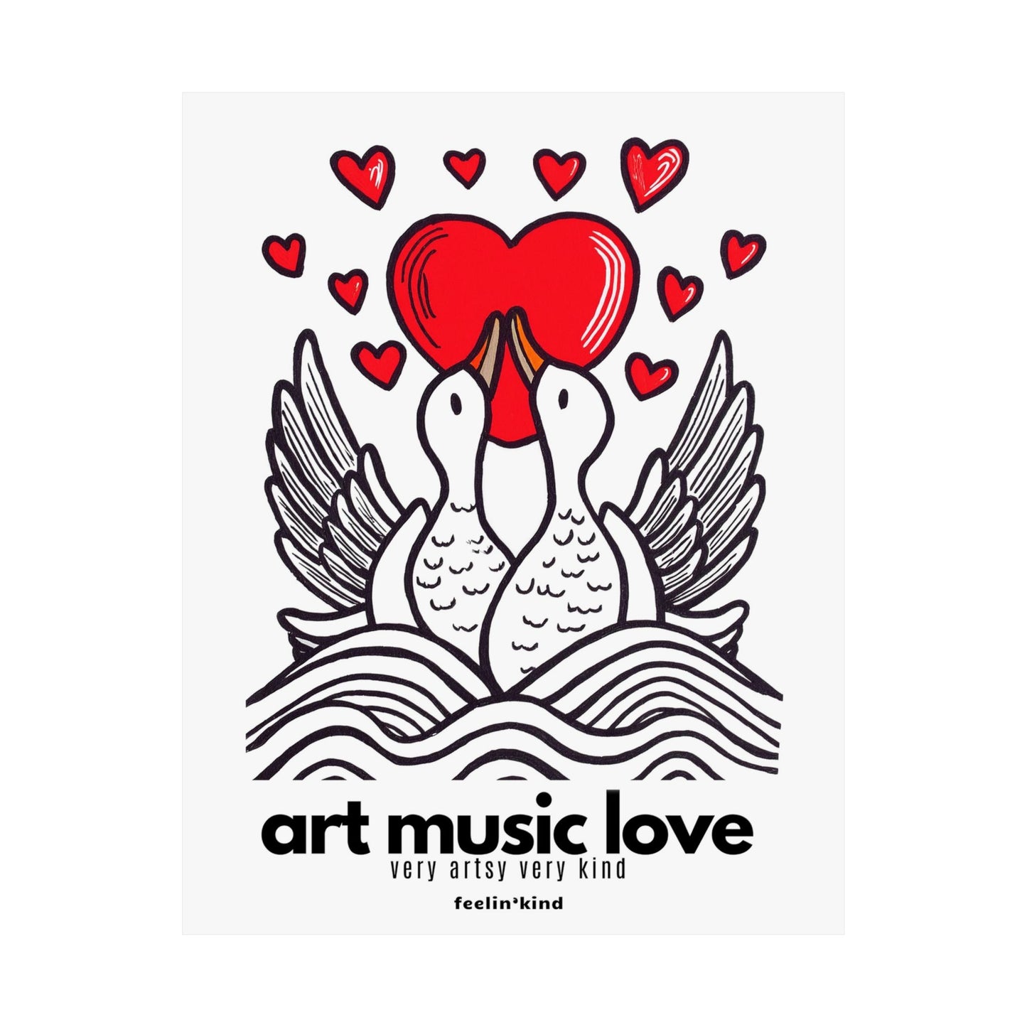 Art Music Love – Swan Song Poster