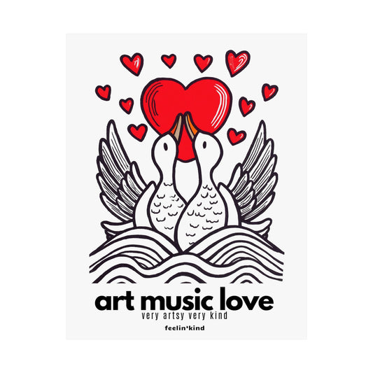 Art Music Love – Swan Song Poster