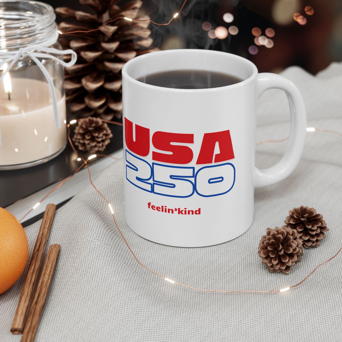USA 250 Mug – Celebrate the American Spirit