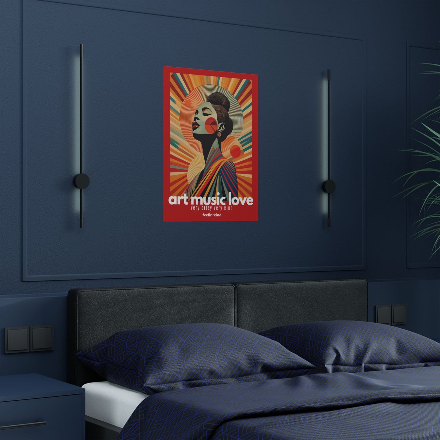 Art Music Love – Radiant Goddess Poster