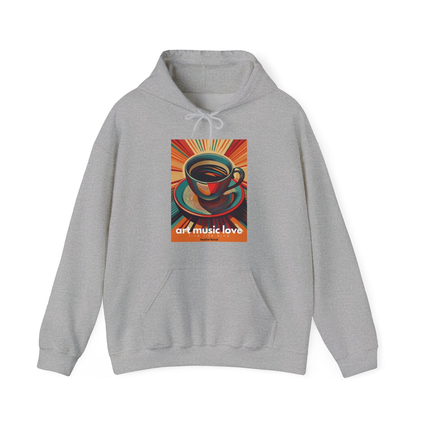 Art Music Love Coffee Vibes Hoodie
