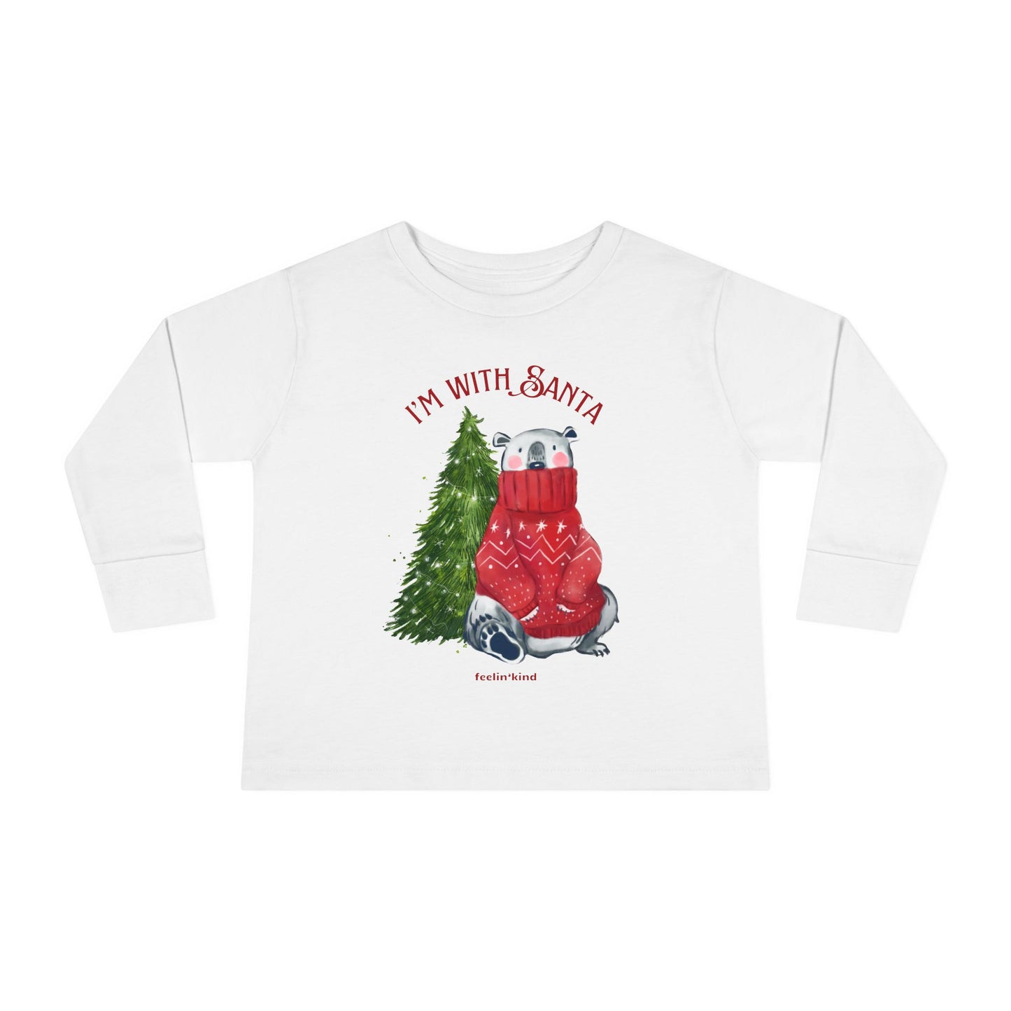 I'm With Santa Cozy Polar Bear (Toddler)