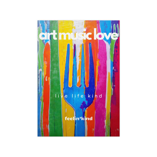 Art Music Love – Feed the Soul Poster