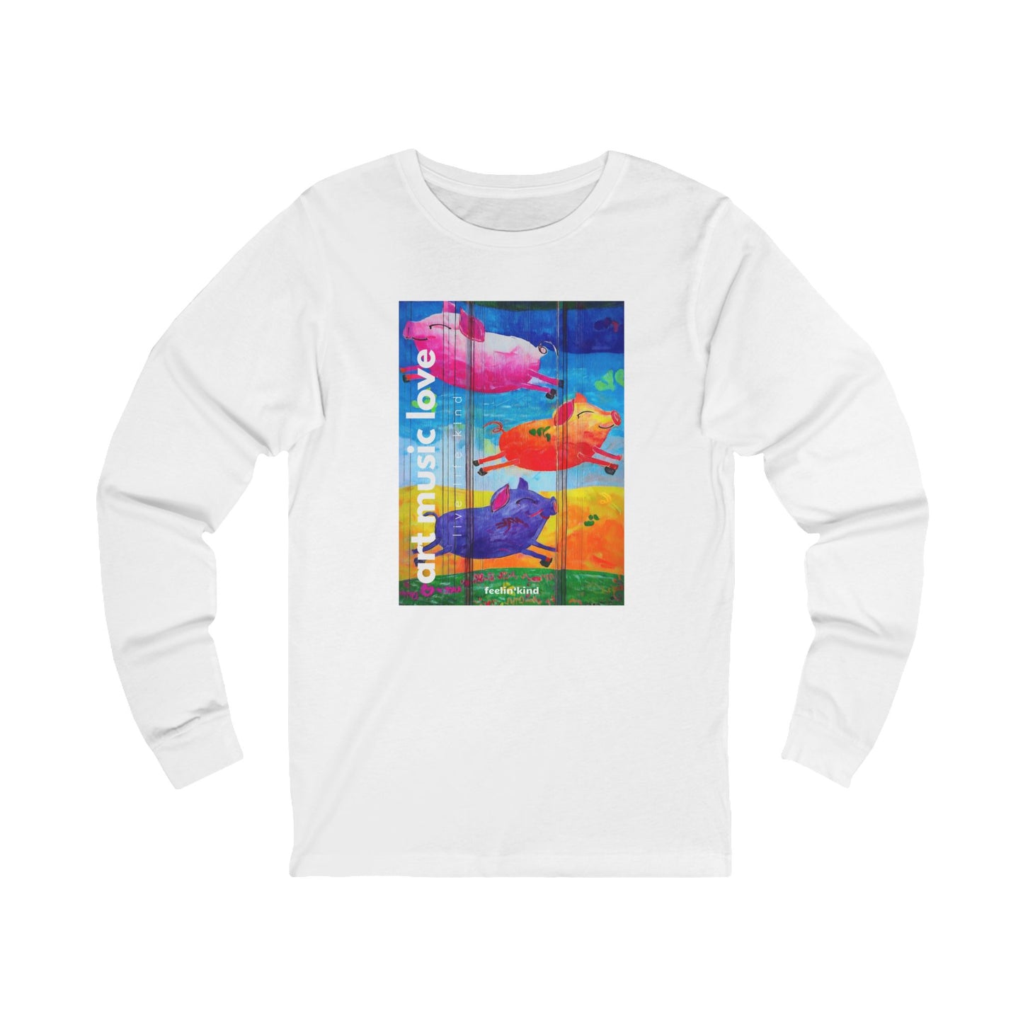 Flying Pigs Long Sleeve Tee