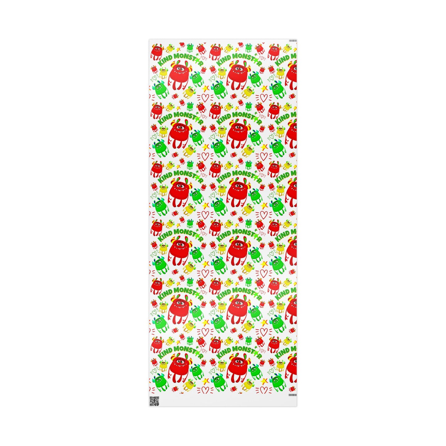 Kind Monster Celebration Gift Wrap – Fun, Colorful & Full of Joy
