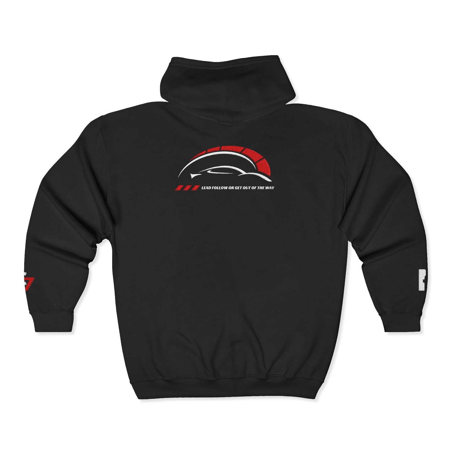 Corvette Racing Club Zip Hoodie – Embroidered by Feelin’Kind
