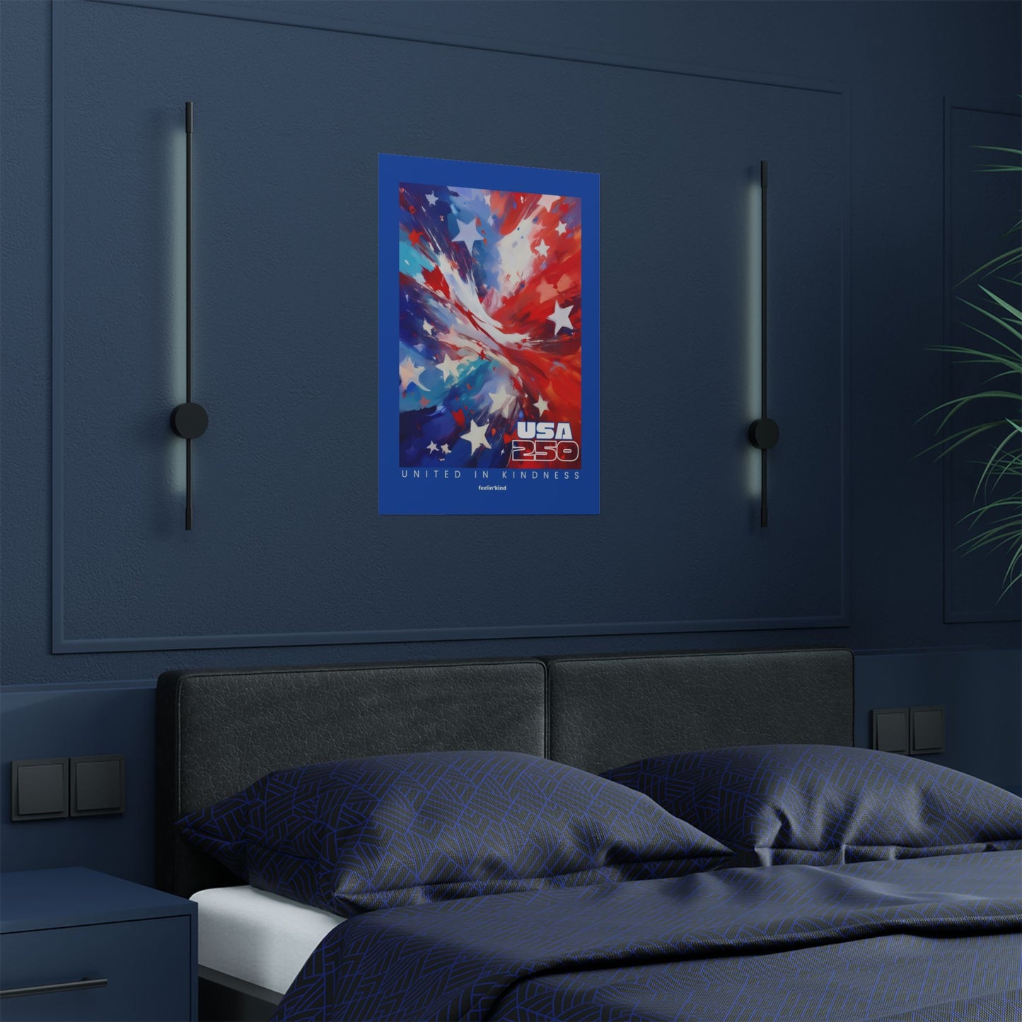 United in Kindness Poster | USA 250