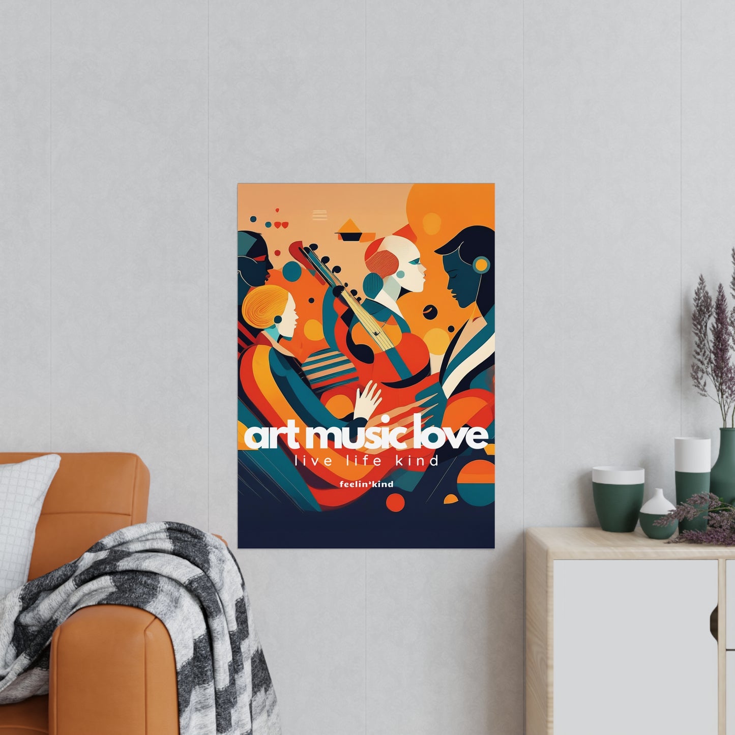Art Music Love –  Strings of Connection Poster