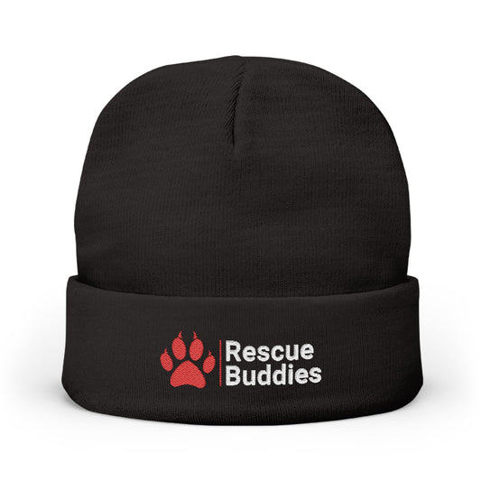 Rescue Buddies Embroidered Beanie