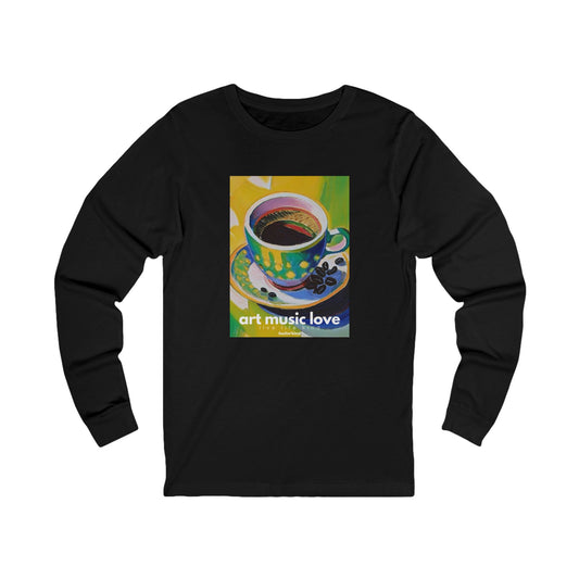 Vibrant Coffee Long Sleeve Tee