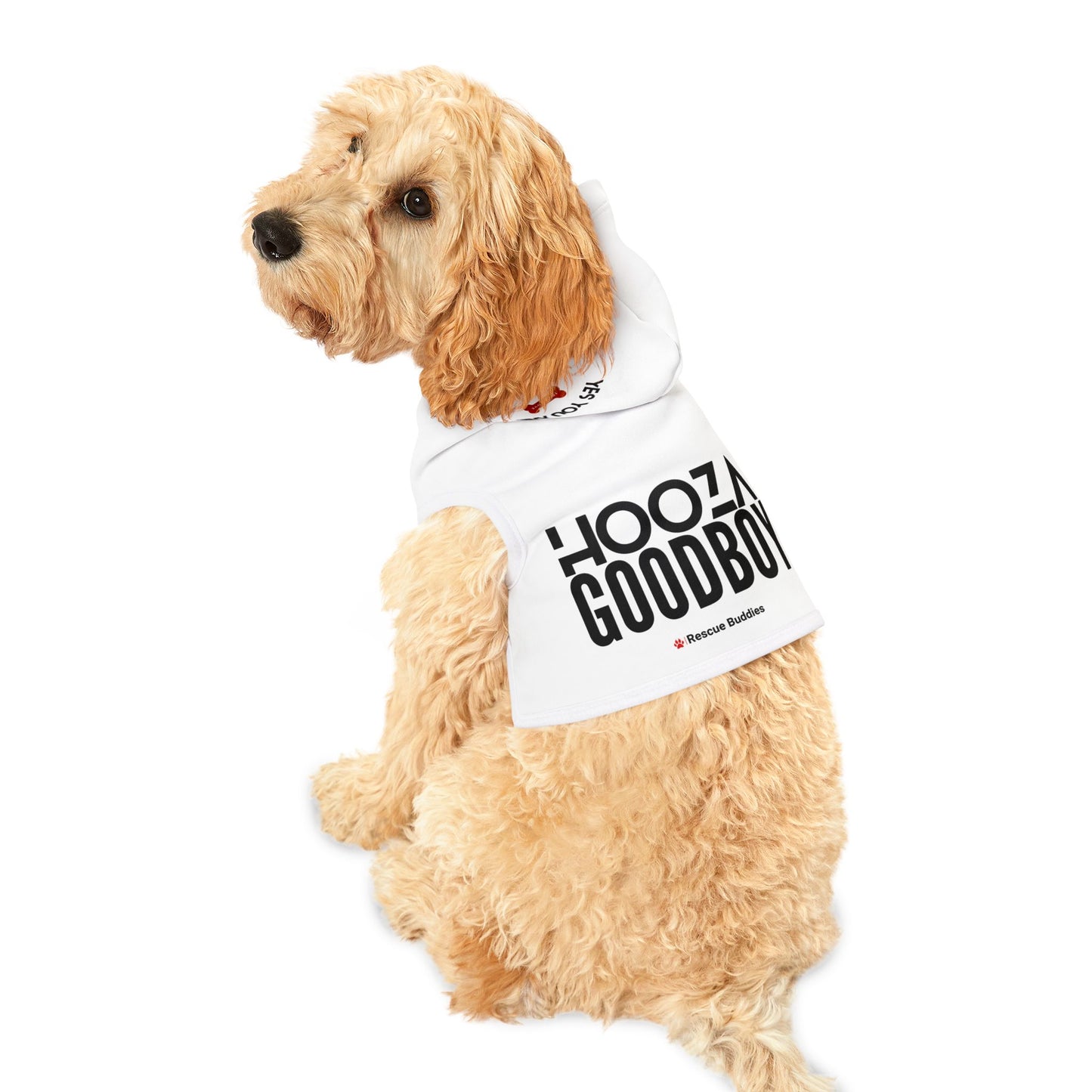 Hooza Goodboy Pet Hoodie – Rescue Buddies Edition
