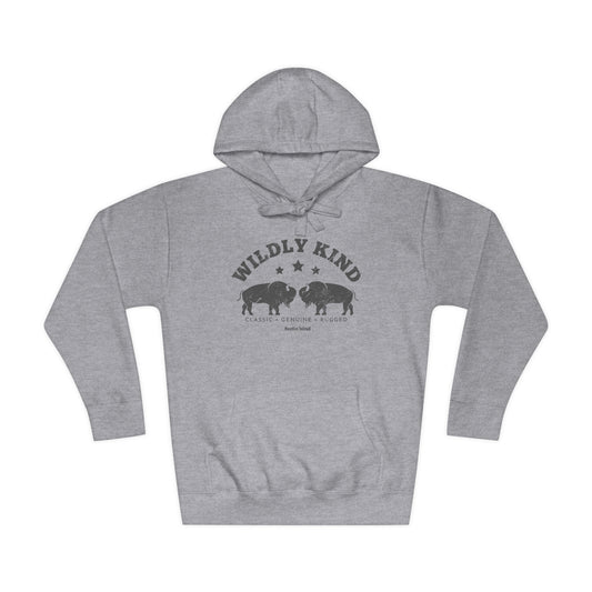 Wild & Kind 2 Buffalos Hoodie (Unisex)