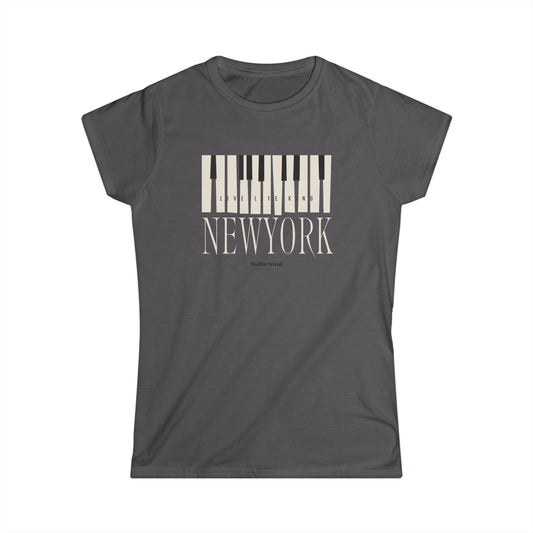 New York Piano Keys Women's Tee