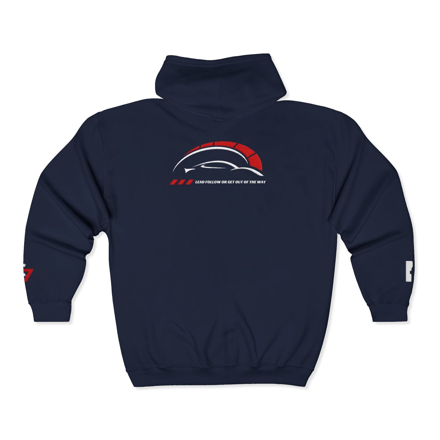 Corvette Racing Club Zip Hoodie – Embroidered by Feelin’Kind