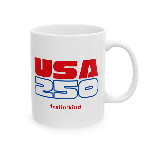 USA 250 Mug – Celebrate the American Spirit