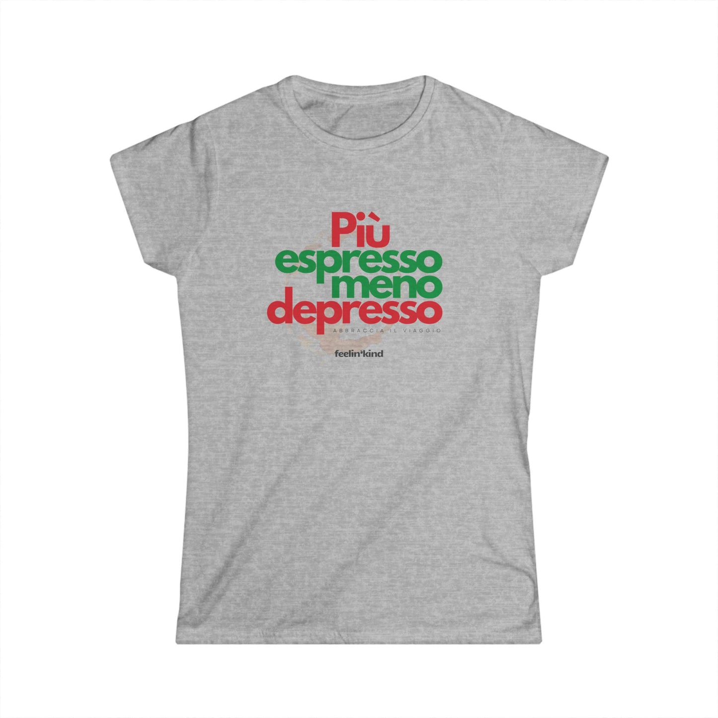 Più Espresso Meno Depresso Tee – Italian Colors