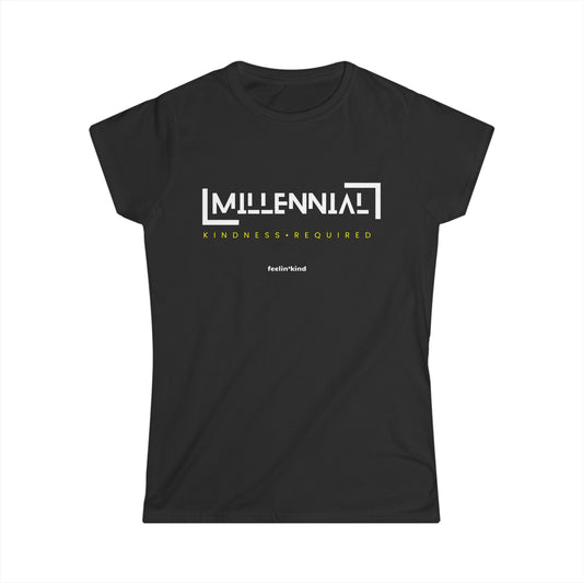 Millennial Kindness Required Women's Tee