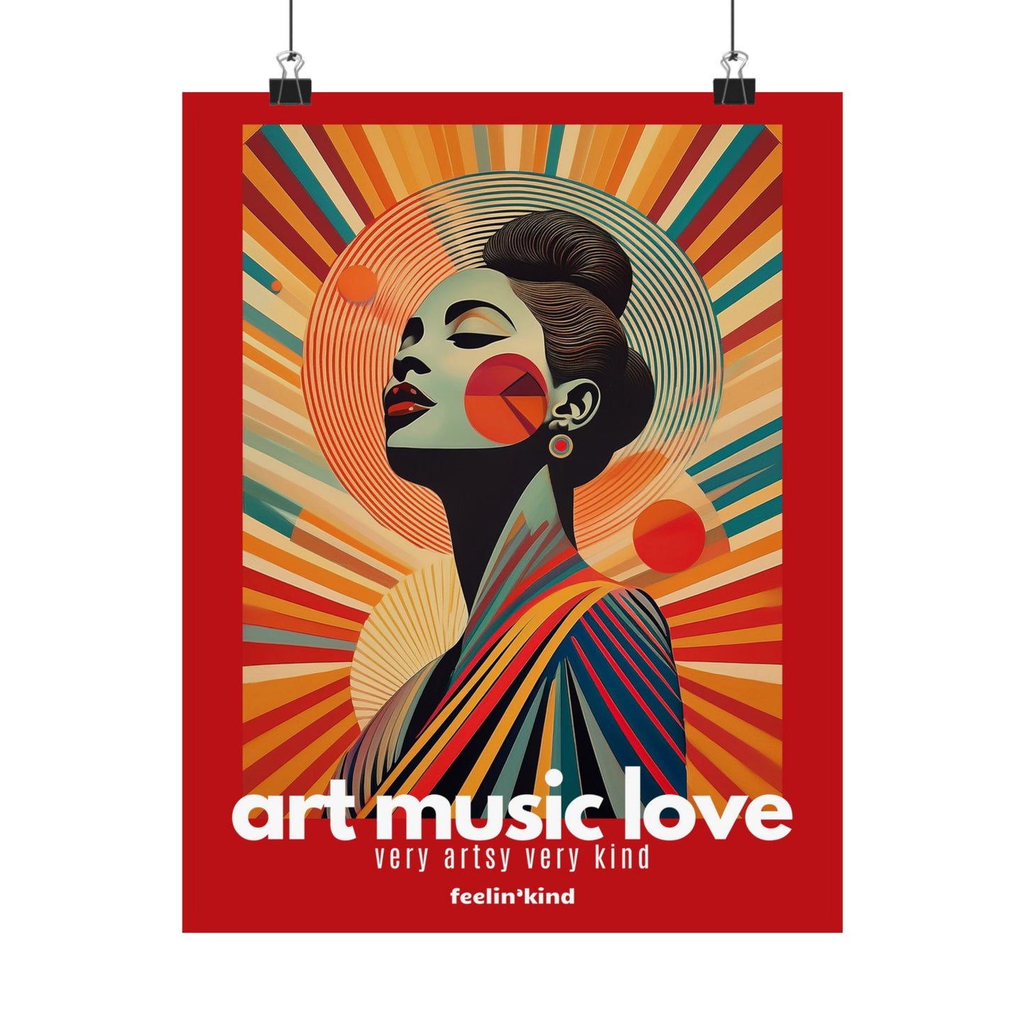 Art Music Love – Radiant Goddess Poster
