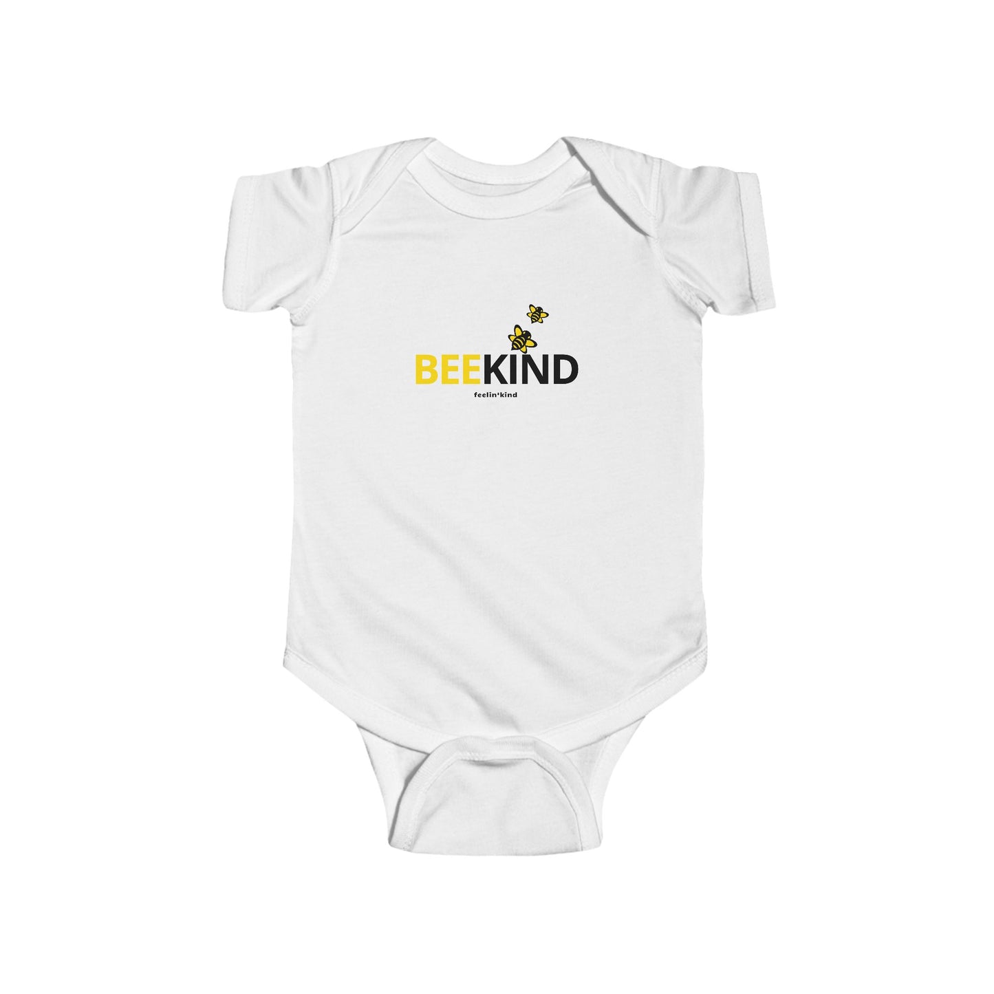 Bee Kind Infant Bodysuit – Cute Baby Onesie with Bee Graphic