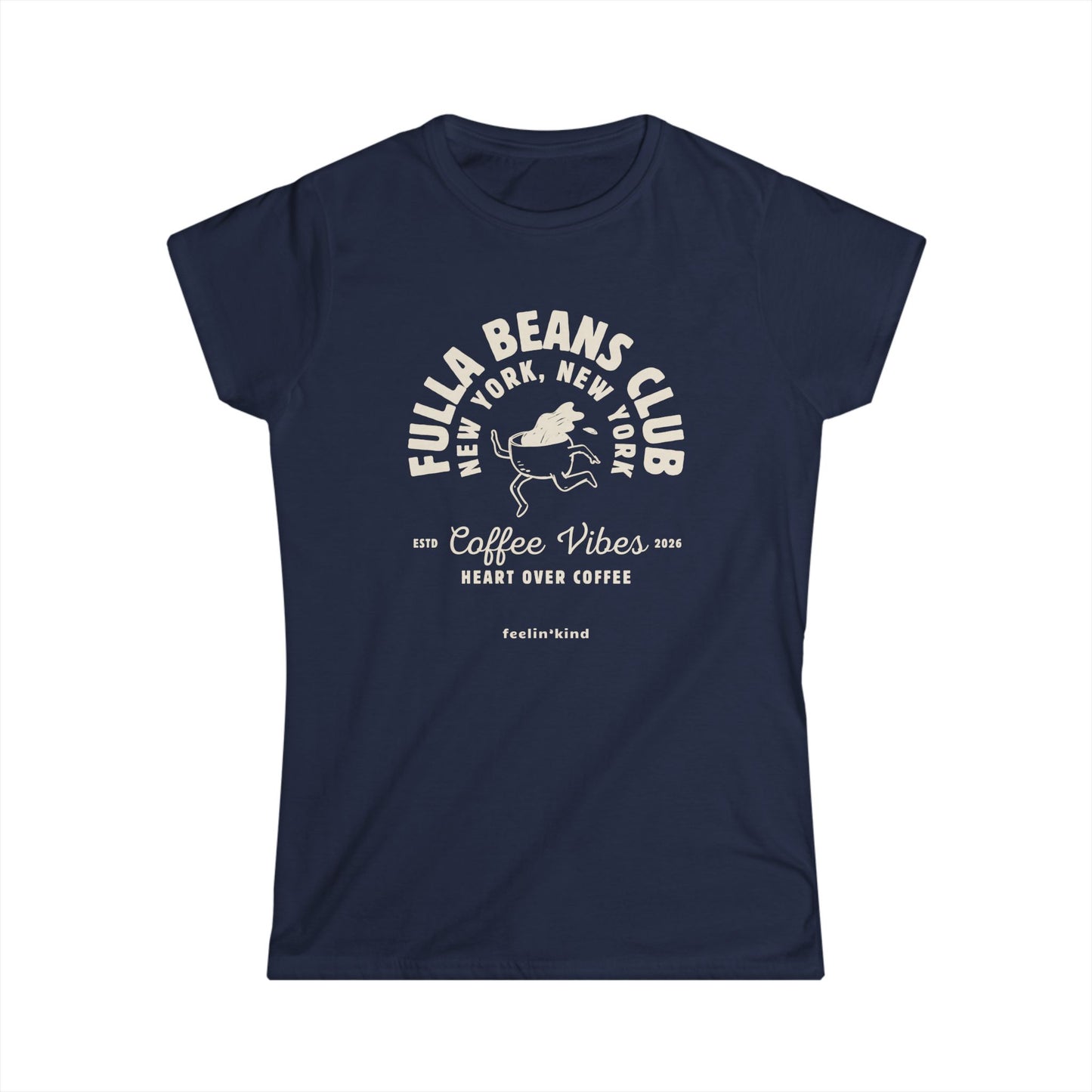 Fulla Beans Club Coffee Vibes T-Shirt