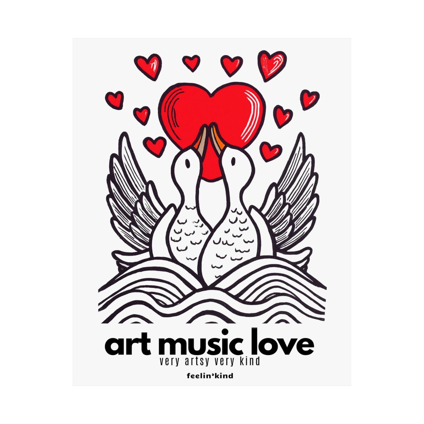 Art Music Love – Swan Song Poster