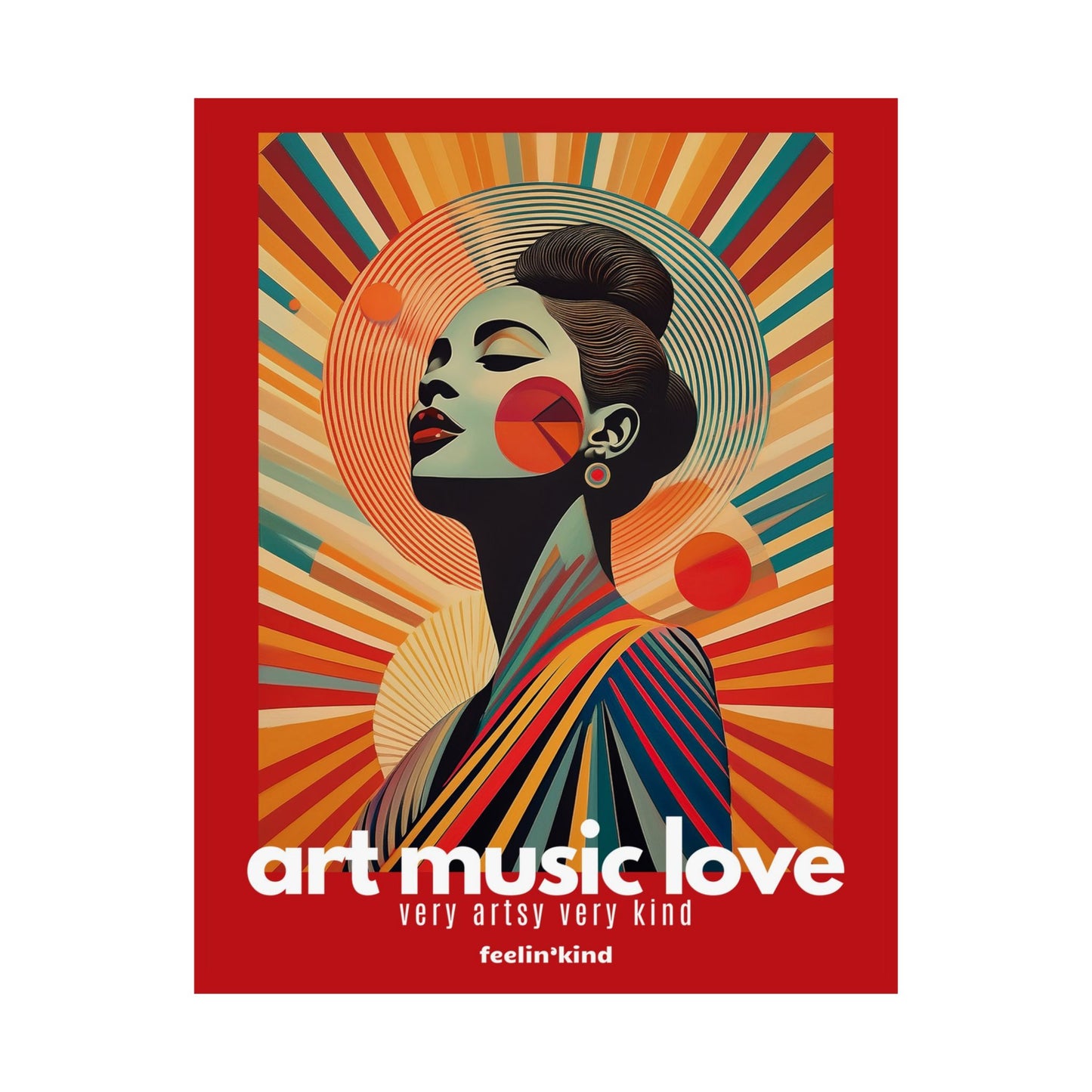 Art Music Love – Radiant Goddess Poster