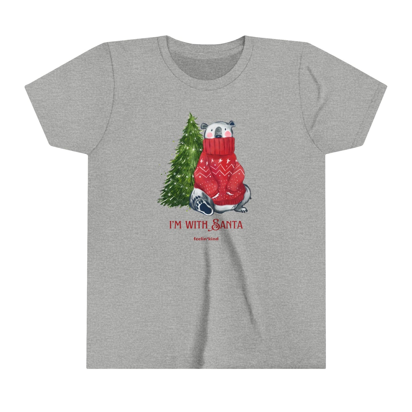 I'm with Santa Taster Tee (Youth)