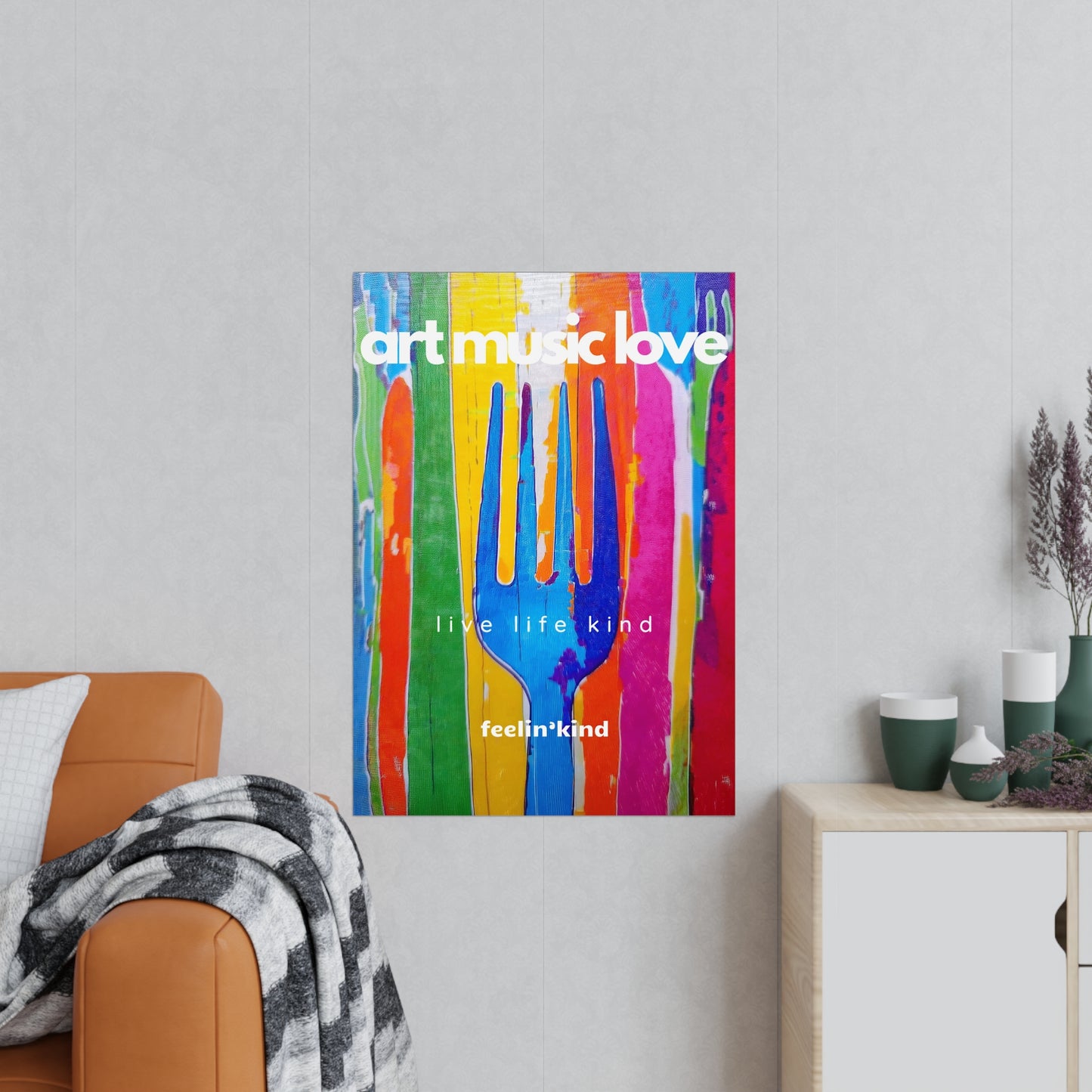 Art Music Love – Feed the Soul Poster