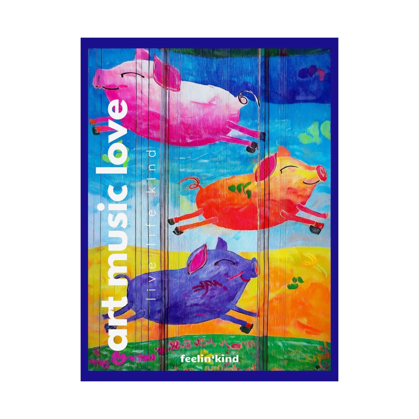 Art Music Love – Flying Pigs Poster