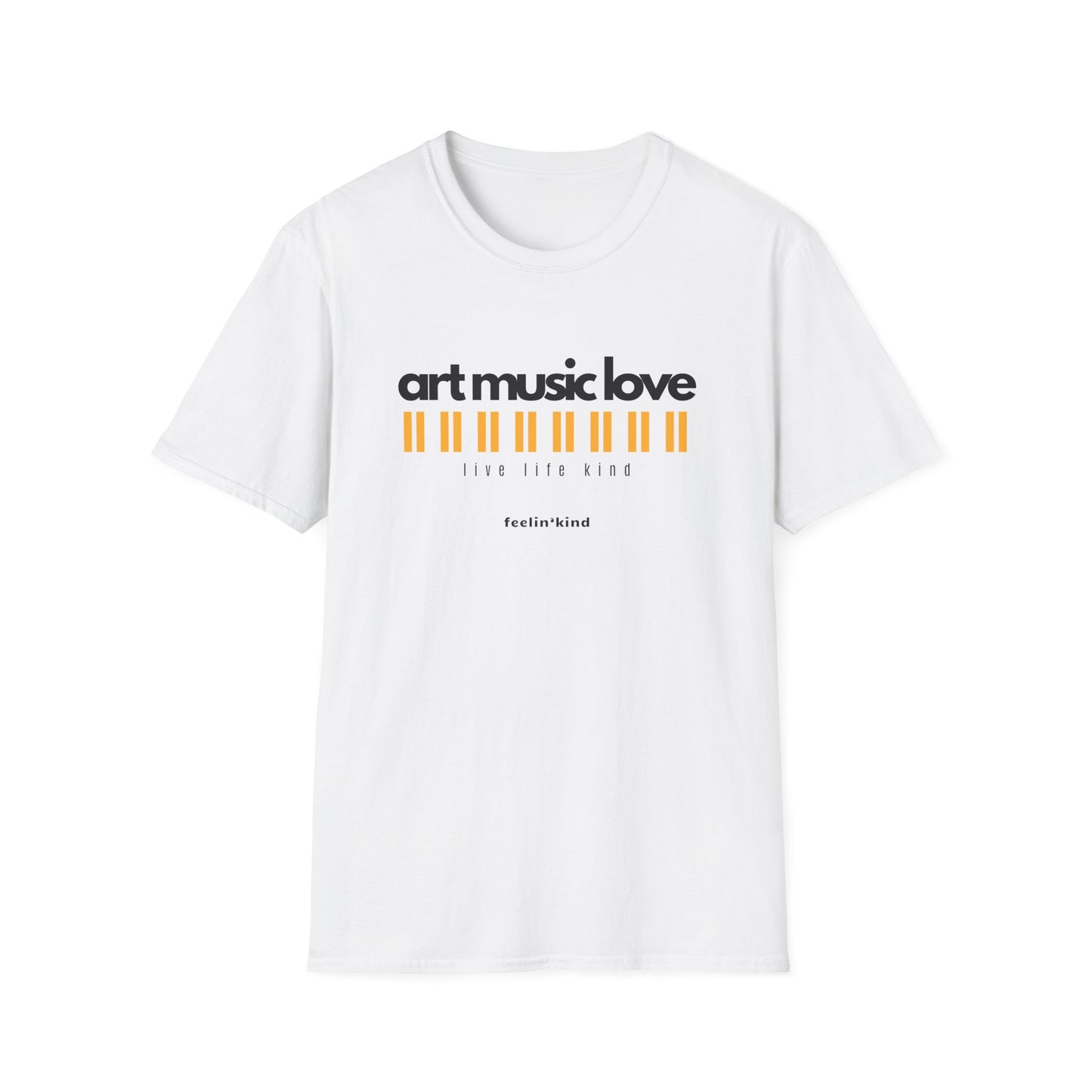 Art Music Love Piano T-Shirt