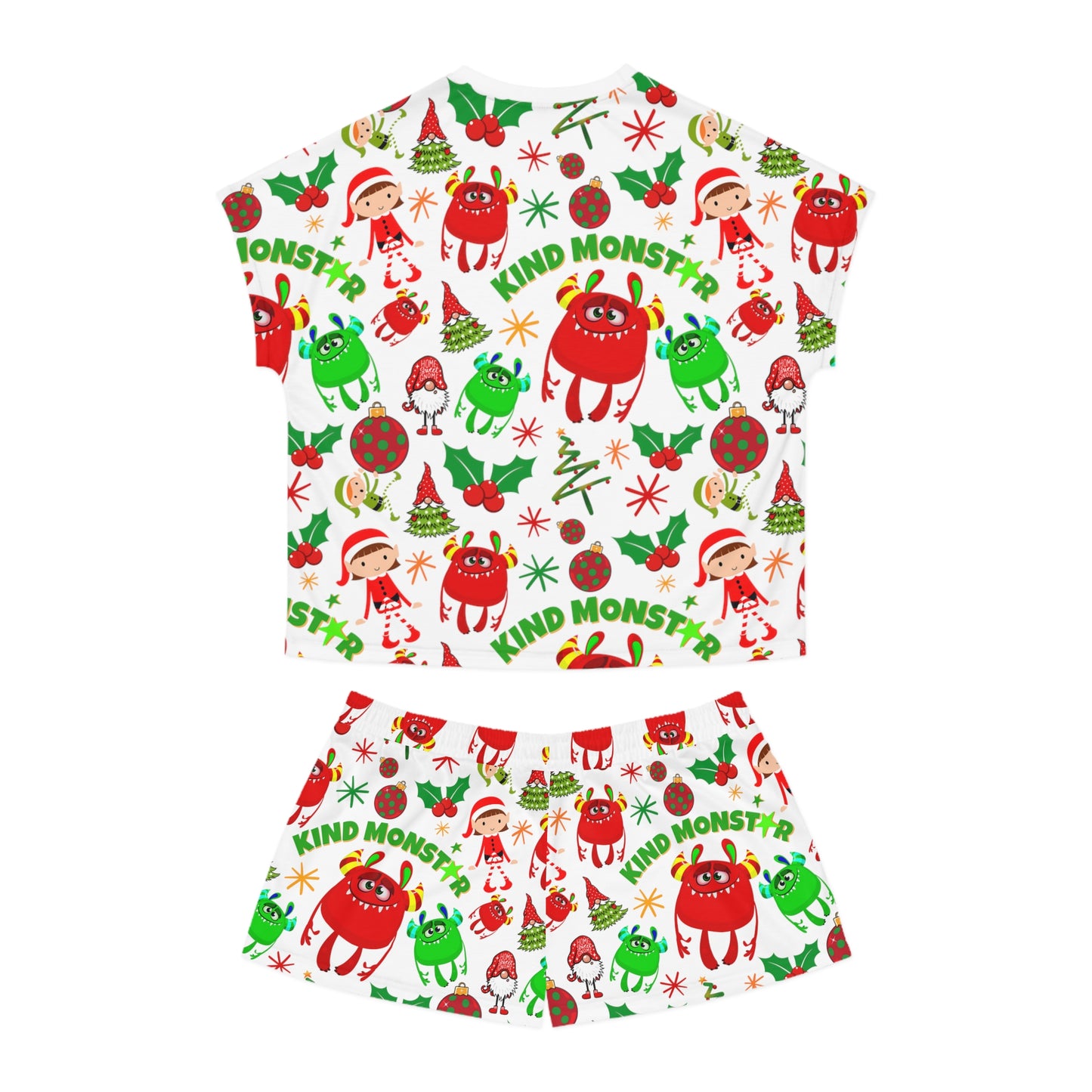 Kind Monstar Xmas Pajama Set