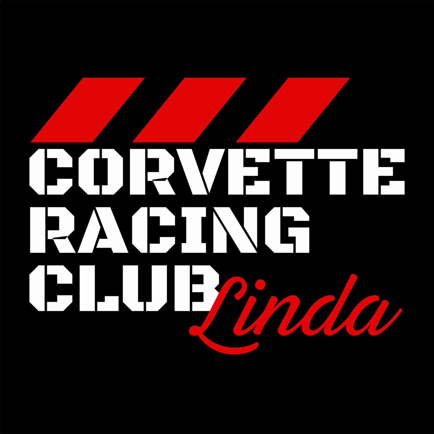Corvette Racing Club Zip Hoodie – Embroidered by Feelin’Kind