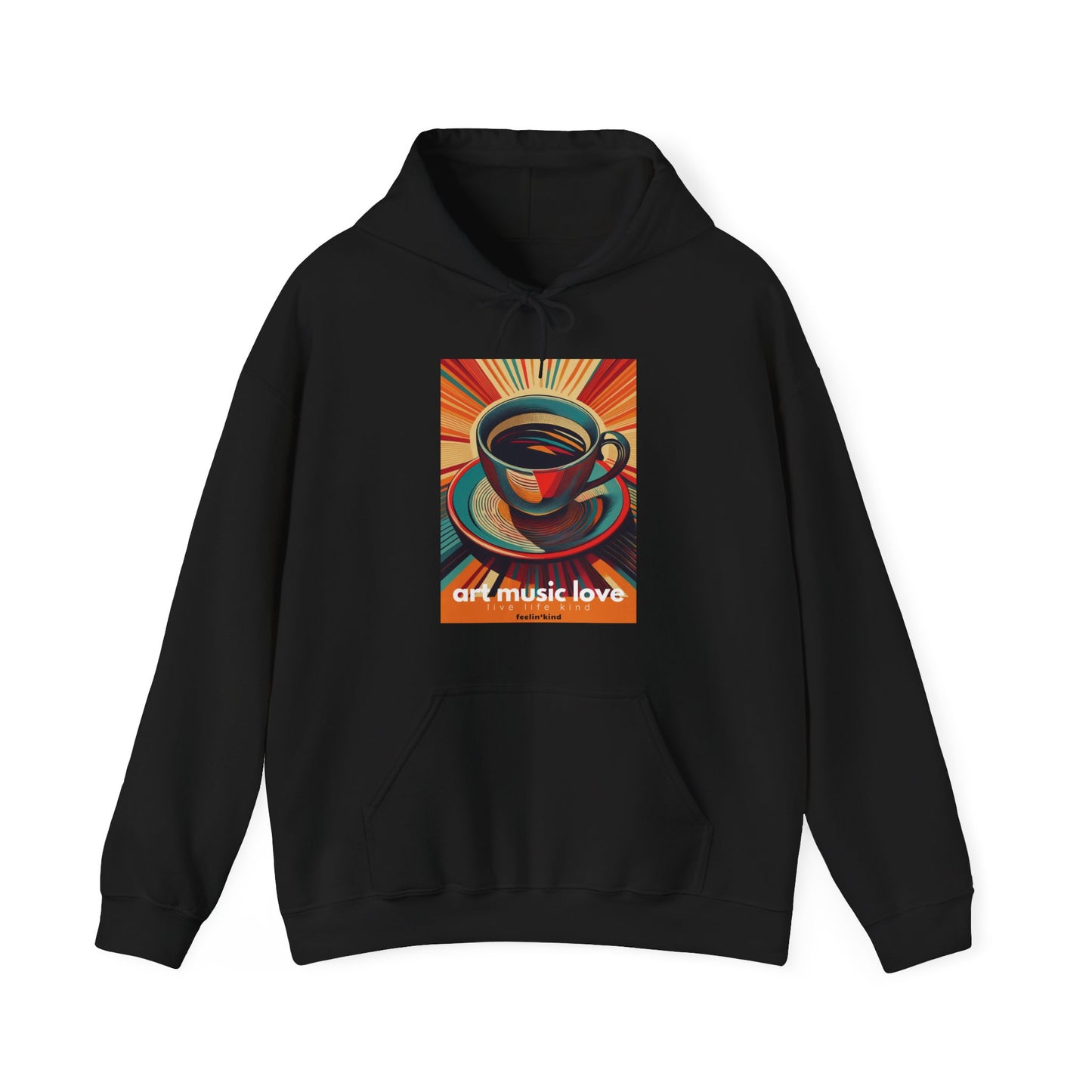 Art Music Love Coffee Vibes Hoodie