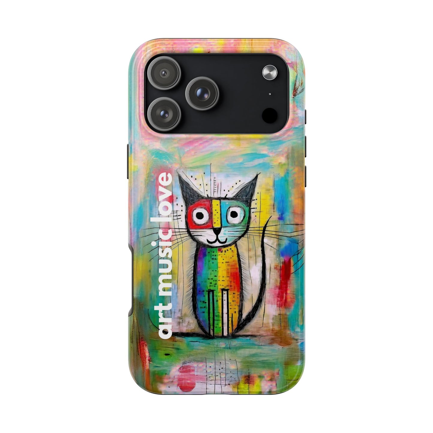 Art Music Love Phone Case – Very Artsy Cat