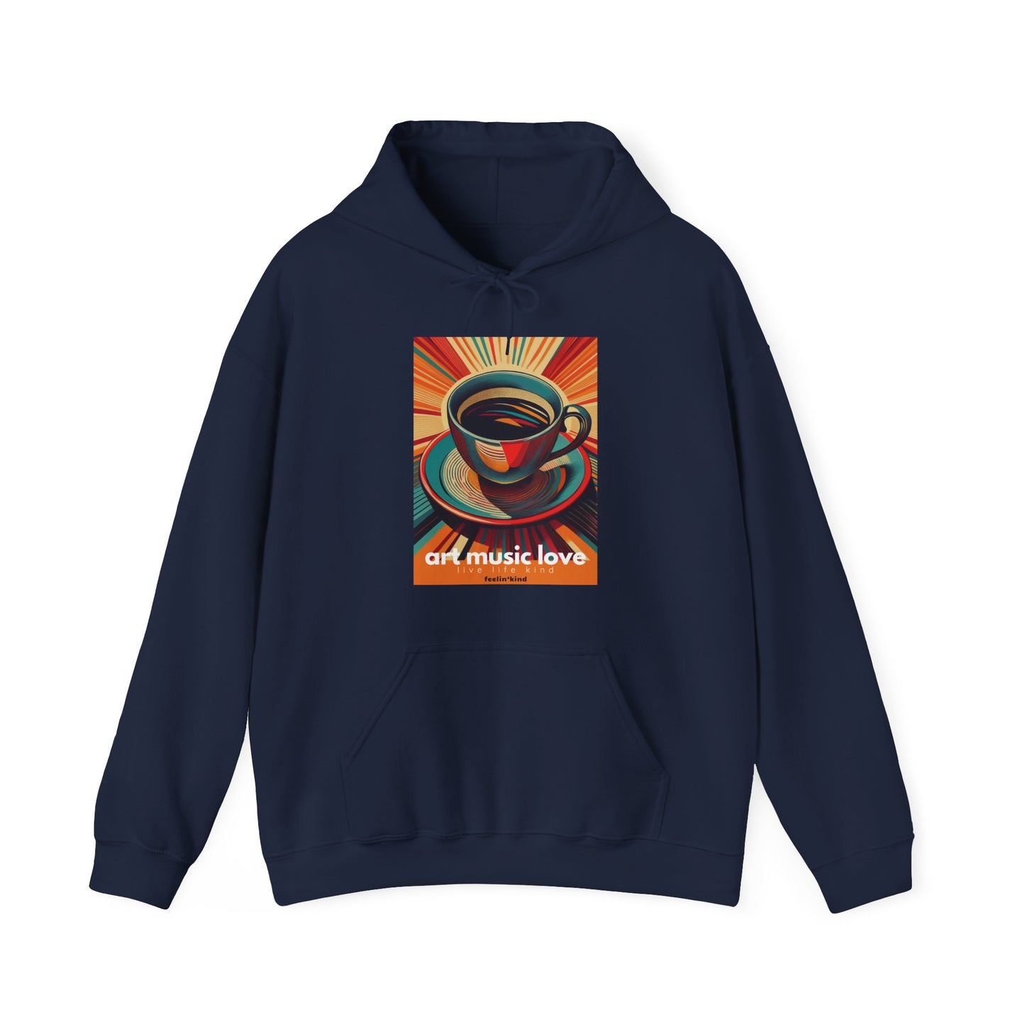 Art Music Love Coffee Vibes Hoodie