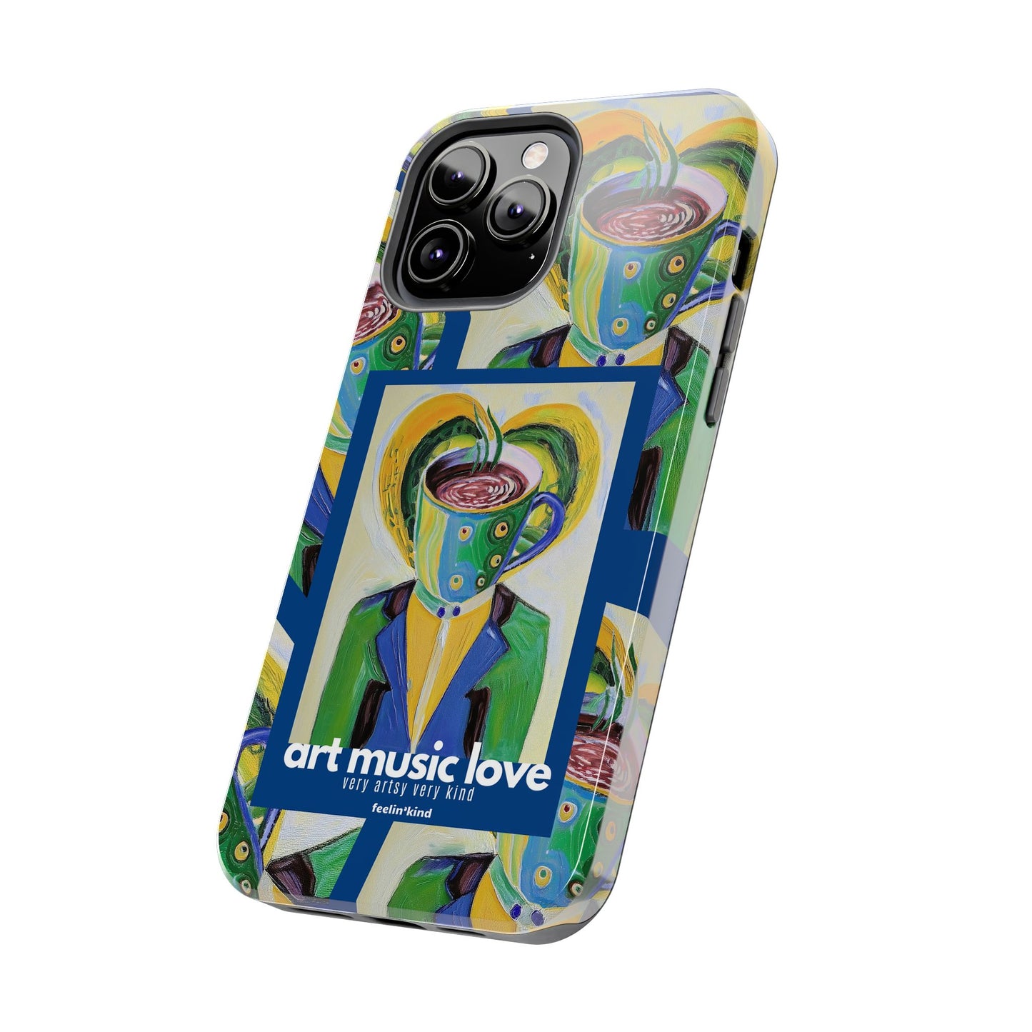 Coffee Head – Art Music Love Phone Case