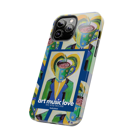 Coffee Head – Art Music Love Phone Case