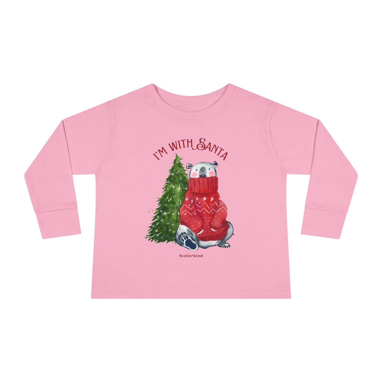 I'm With Santa Cozy Polar Bear (Toddler)
