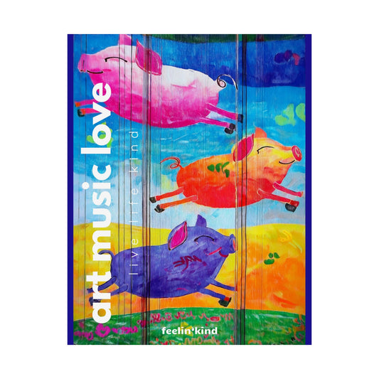 Art Music Love – Flying Pigs Poster