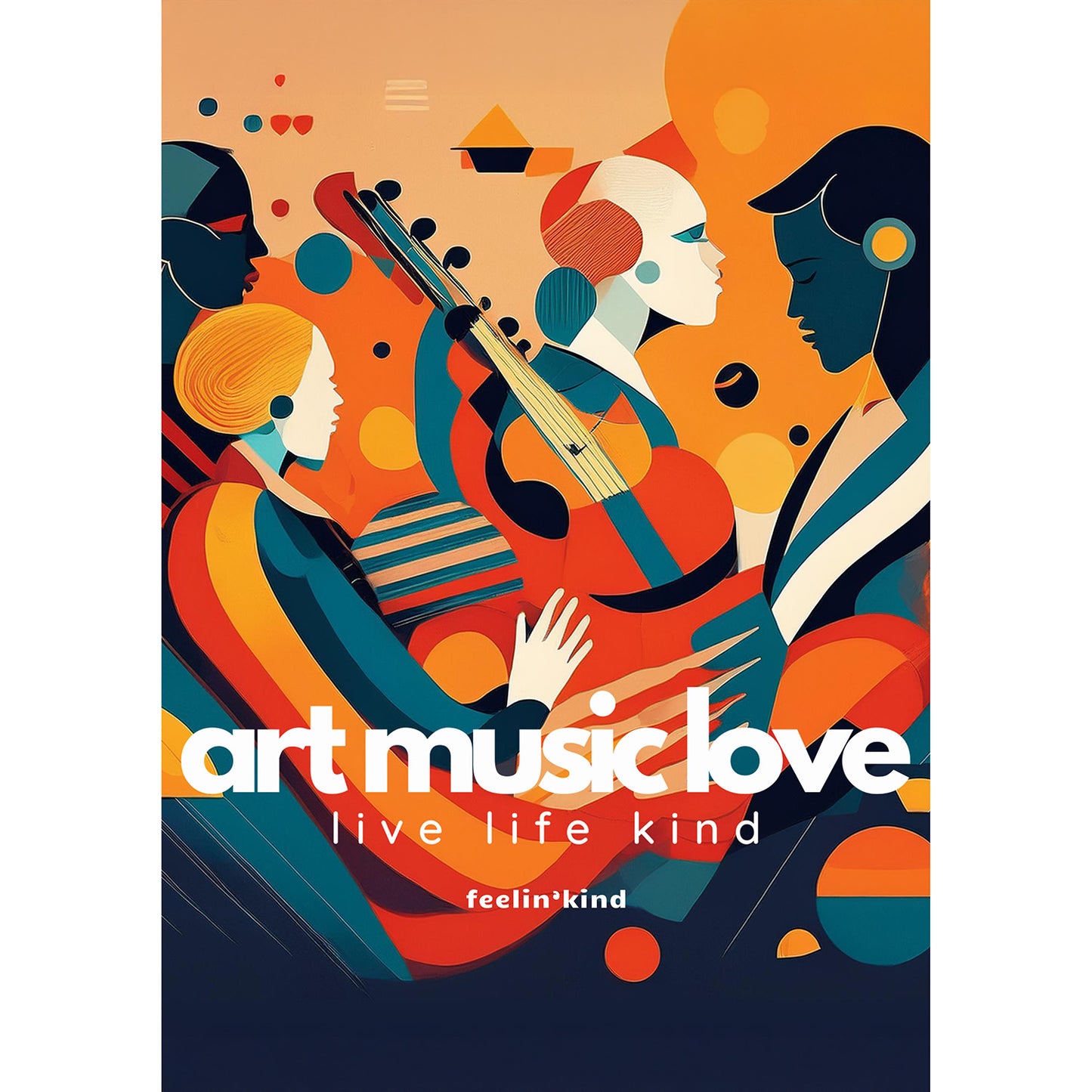 Art Music Love –  Strings of Connection Poster