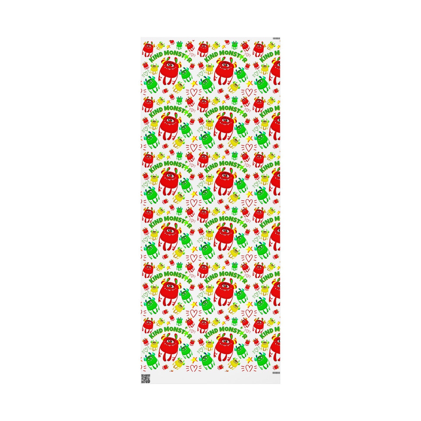 Kind Monster Celebration Gift Wrap – Fun, Colorful & Full of Joy