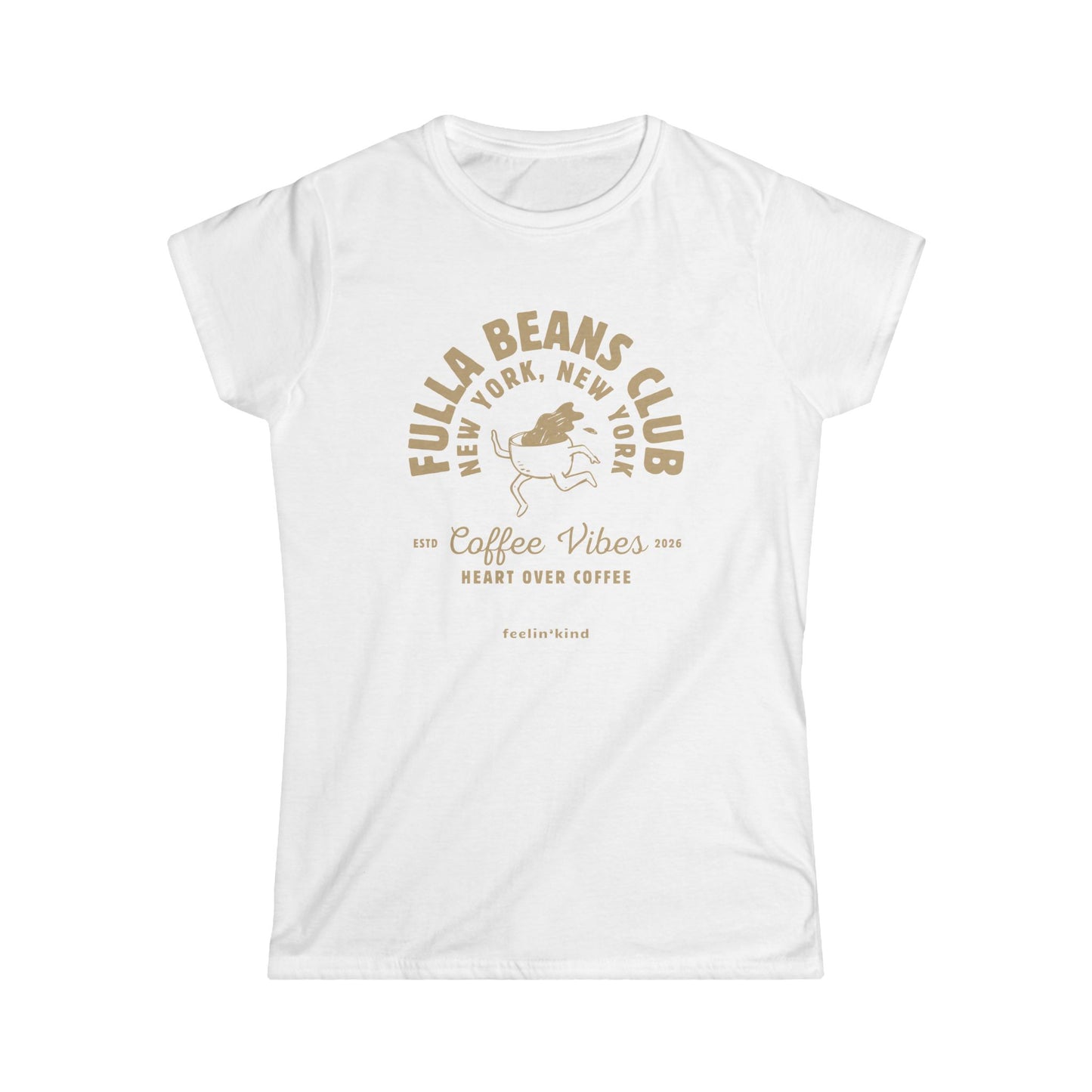 Fulla Beans Club – Coffee Vibes T-Shirt