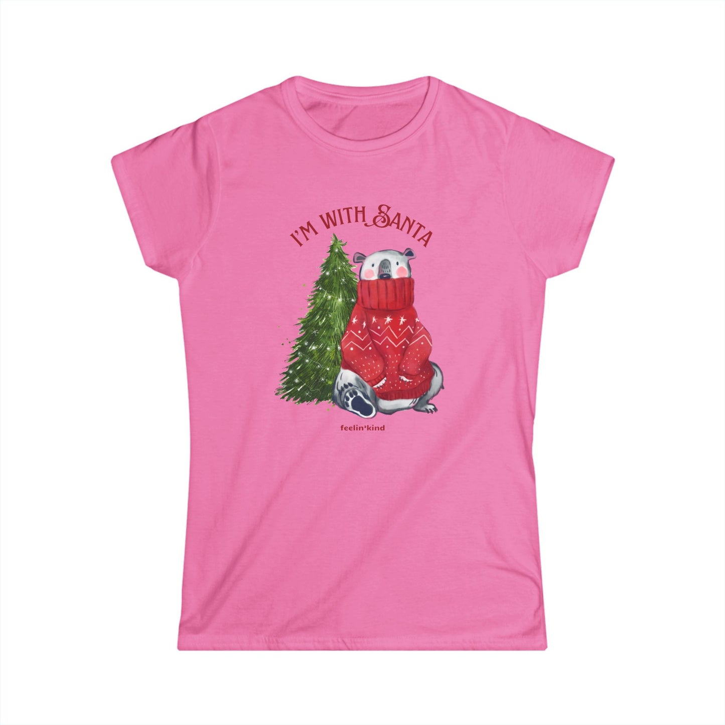 I'm with Santa Women's Tee