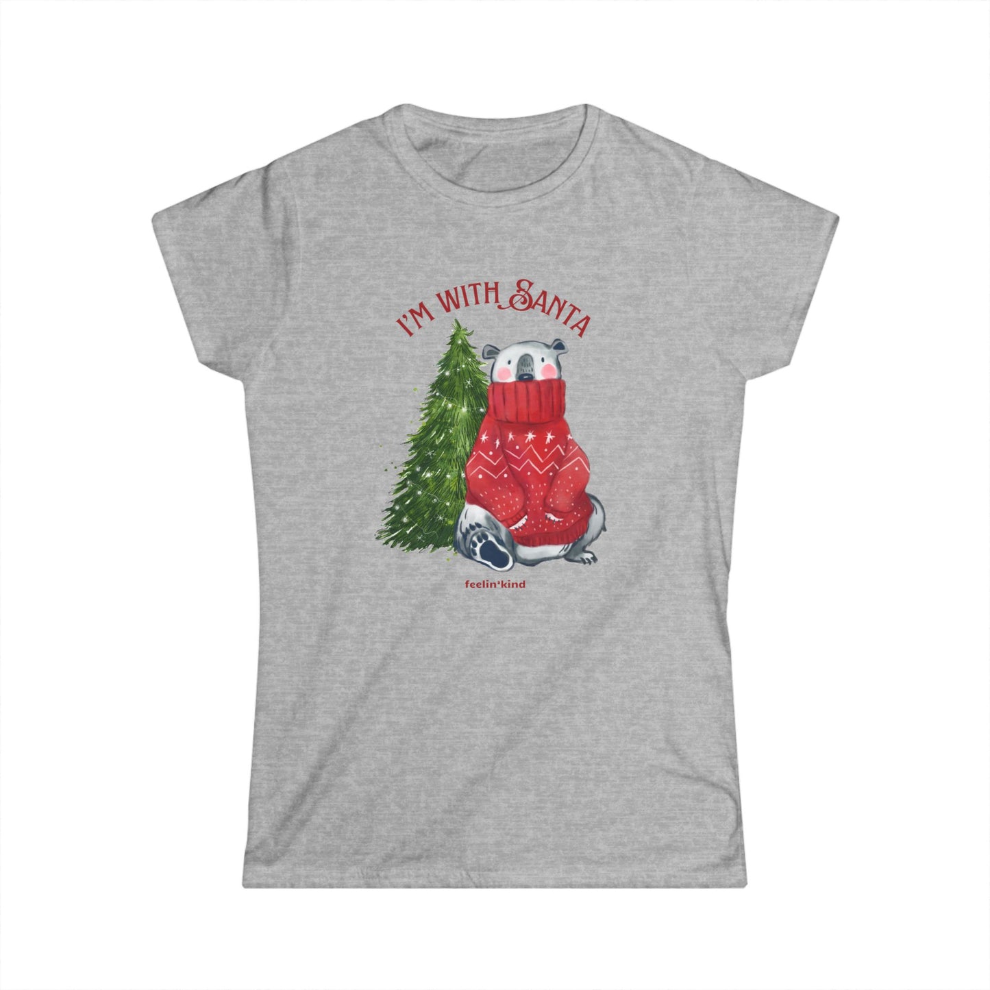 I'm with Santa Women's Tee
